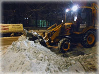 уборка снега в СПб