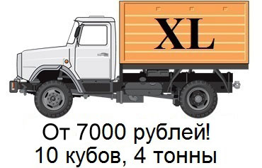 Вывоз снега самосвалом ГАЗ-XL 4300 рублей